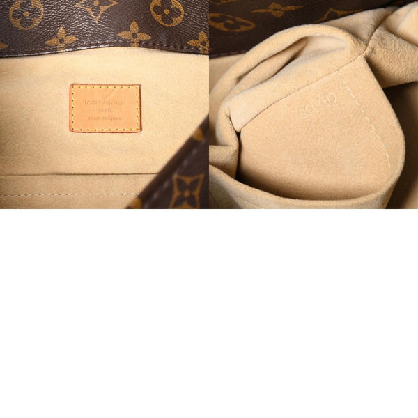 極美品 LOUIS VUITTON ルイヴィトン アーツィーMM ショルダーバッグ M40249 モノグラム PVC レザー ゴールド金具 中古 4a005794