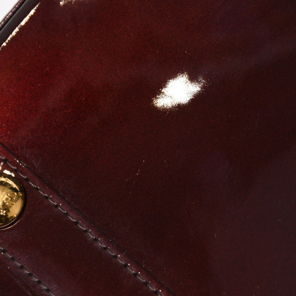 極美品 LOUIS VUITTON ルイヴィトン アルマPM アマラント ワインレッド ハンドバッグ M91611 ゴールド金具 中古 4a005796