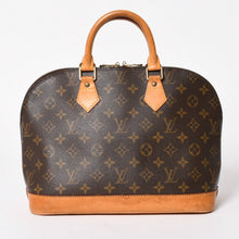 将图片加载到图库查看器中。 LOUIS VUITTON ルイヴィトン モノグラム アルマPM ハンドバッグ M51130 ショルダー 2WAY PVC ゴールド金具 良品 中古 4a005817