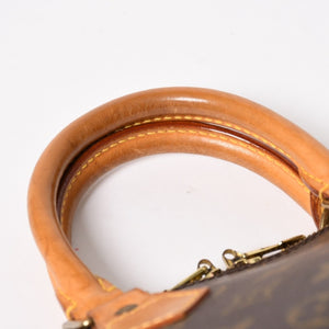 LOUIS VUITTON ルイヴィトン モノグラム アルマPM ハンドバッグ M51130 ショルダー 2WAY PVC ゴールド金具 良品 中古 4a005817