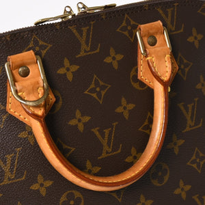 LOUIS VUITTON ルイヴィトン モノグラム アルマPM ハンドバッグ M51130 ショルダー 2WAY PVC ゴールド金具 良品 中古 4a005817