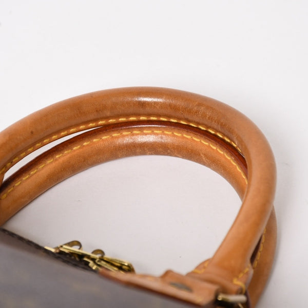 LOUIS VUITTON ルイヴィトン モノグラム アルマPM ハンドバッグ M51130 ショルダー 2WAY PVC ゴールド金具 良品 中古 4a005817