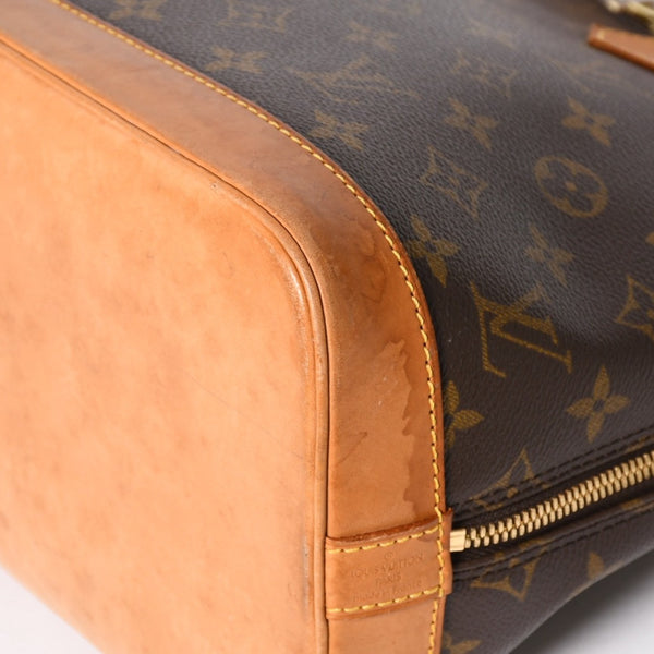 LOUIS VUITTON ルイヴィトン モノグラム アルマPM ハンドバッグ M51130 ショルダー 2WAY PVC ゴールド金具 良品 中古 4a005817