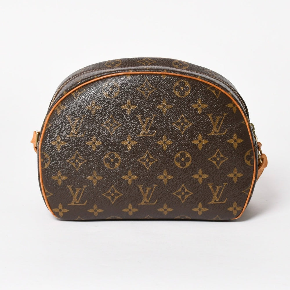 LOUIS VUITTON ルイヴィトン モノグラム ブロワ ショルダーバッグ M51221 モノグラムキャンバス ブラウン ゴールド金具 美品 中古 4a005826