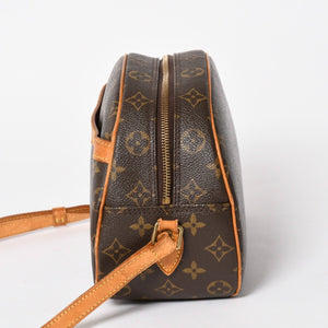 LOUIS VUITTON ルイヴィトン モノグラム ブロワ ショルダーバッグ M51221 モノグラムキャンバス ブラウン ゴールド金具 美品 中古 4a005826