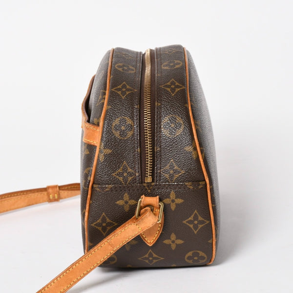 LOUIS VUITTON ルイヴィトン モノグラム ブロワ ショルダーバッグ M51221 モノグラムキャンバス ブラウン ゴールド金具 美品 中古 4a005826