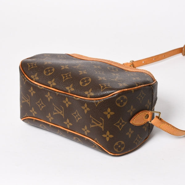 LOUIS VUITTON ルイヴィトン モノグラム ブロワ ショルダーバッグ M51221 モノグラムキャンバス ブラウン ゴールド金具 美品 中古 4a005826