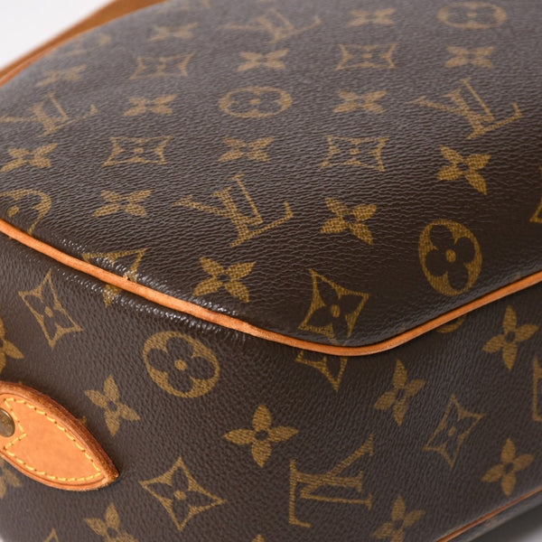 LOUIS VUITTON ルイヴィトン モノグラム ブロワ ショルダーバッグ M51221 モノグラムキャンバス ブラウン ゴールド金具 美品 中古 4a005826