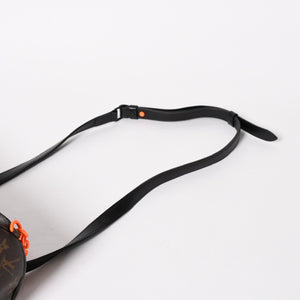 LOUIS VUITTON ルイヴィトン ショルダーバッグ ミニ ポロション モノグラム ソーラーレイ ヴァージルアブロー M44479 美品 中古 4a005780