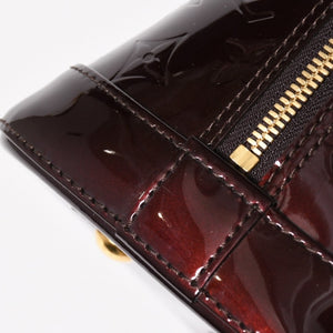 極美品 LOUIS VUITTON ルイヴィトン アルマPM アマラント ワインレッド ハンドバッグ M91611 ゴールド金具 中古 4a005796