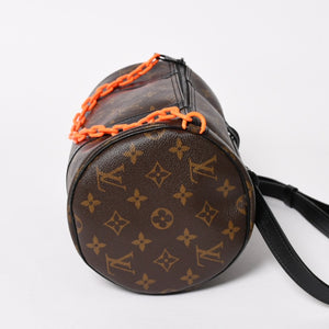 LOUIS VUITTON ルイヴィトン ショルダーバッグ ミニ ポロション モノグラム ソーラーレイ ヴァージルアブロー M44479 美品 中古 4a005780