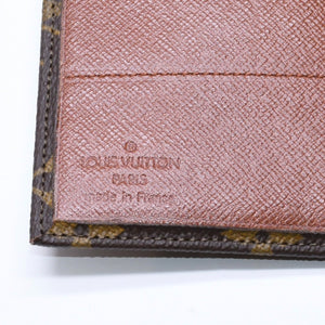 極美品 LOUIS VUITTON ルイヴィトン 財布 ポルトモネビエカルトクレディ M61660 モノグラム Wホック ゴールド金具 中古 4a005798