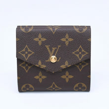 画像をギャラリービューアに読み込む, 極美品 LOUIS VUITTON ルイヴィトン 財布 ポルトモネビエカルトクレディ M61660 モノグラム Wホック ゴールド金具 中古 4a005798