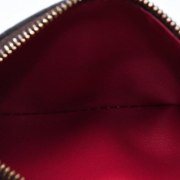 極美品 LOUIS VUITTON ルイヴィトン ポルトフォイユ ヴィクトリーヌ M41938 三つ折り財布 モノグラム ブラウン フューシャ中古 4a005799