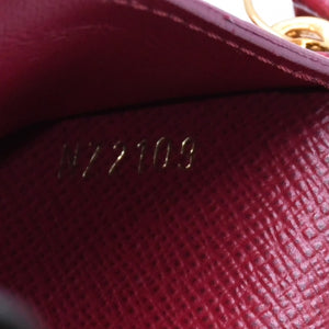 極美品 LOUIS VUITTON ルイヴィトン ポルトフォイユ ヴィクトリーヌ M41938 三つ折り財布 モノグラム ブラウン フューシャ中古 4a005799