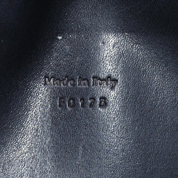 極美品 Berluti ベルルッティ セコイヤカリグラフィ 長財布 ウォレット レザー ネイビー ブルー 中古 4a005800
