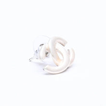 画像をギャラリービューアに読み込む, CHANEL シャネル ピアス イヤリング 10A刻印 重量約2.88g 両耳用 シルバー 美品 中古 4a005802