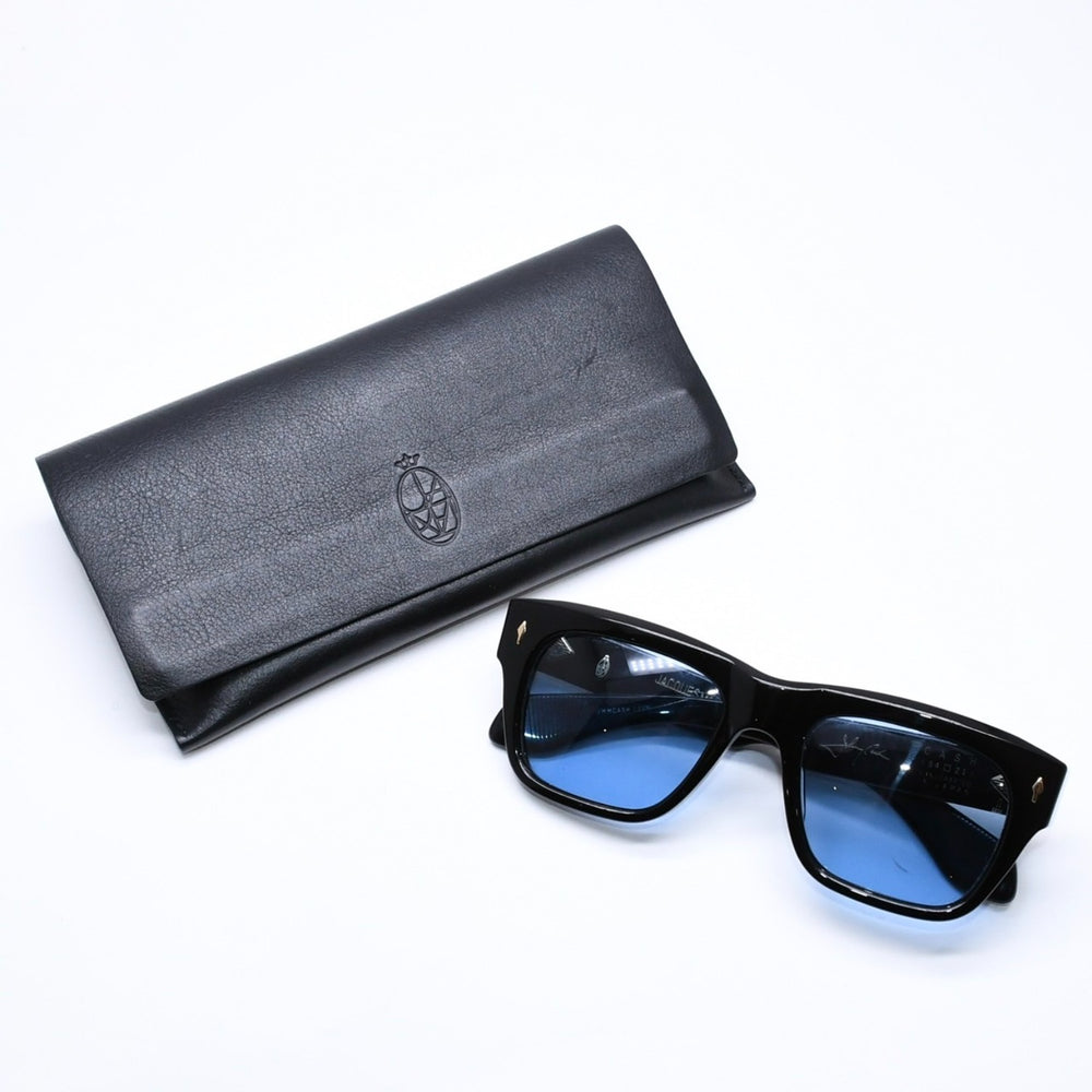 JACQUESMARIEMAGE ジャックマリーマージュ JOHNNY CASH ジョニーキャッシュ サングラス ブラック ブルーレンズ サイズ54◻︎21 限定 美品 中古 4a005872
