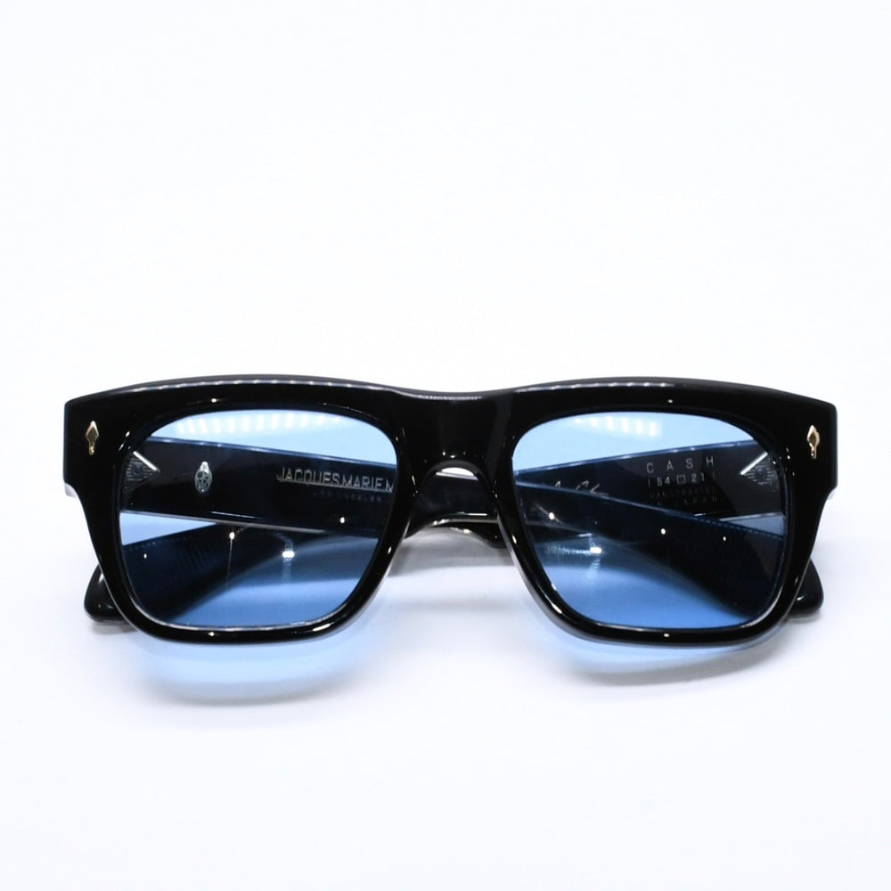 JACQUESMARIEMAGE ジャックマリーマージュ JOHNNY CASH ジョニーキャッシュ サングラス ブラック ブルーレンズ サイズ54◻︎21 限定 美品 中古 4a005872