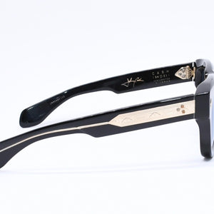 JACQUESMARIEMAGE ジャックマリーマージュ JOHNNY CASH ジョニーキャッシュ サングラス ブラック ブルーレンズ サイズ54◻︎21 限定 美品 中古 4a005872