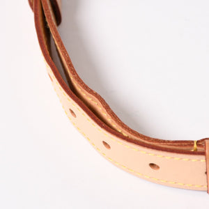 極美品 LOUIS VUITTON ルイ ヴィトン バムバッグ ショルダーバッグ M43644 ブラウン モノグラムキャンバス レザー ゴールド金具 中古 4a005806