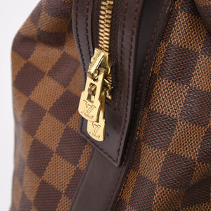 LOUIS VUITTON ルイヴィトン チェルシー トートバッグ N51119 ダミエエベヌキャンバス ブラウン ゴールド金具 美品 中古 4a005825