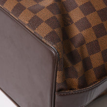 将图片加载到图库查看器中。 LOUIS VUITTON ルイヴィトン チェルシー トートバッグ N51119 ダミエエベヌキャンバス ブラウン ゴールド金具 美品 中古 4a005825