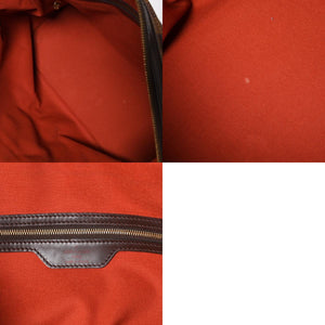 LOUIS VUITTON ルイヴィトン チェルシー トートバッグ N51119 ダミエエベヌキャンバス ブラウン ゴールド金具 美品 中古 4a005825