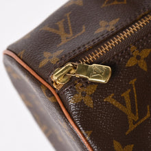 将图片加载到图库查看器中。 極美品 LOUIS VUITTON ルイヴィトン パピヨン30 GM ハンドバッグ M51365 モノグラム ゴールド金具 筒型 中古 4a005807