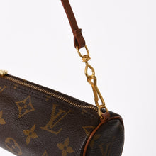 将图片加载到图库查看器中。 極美品 LOUIS VUITTON ルイヴィトン パピヨン30 GM ハンドバッグ M51365 モノグラム ゴールド金具 筒型 中古 4a005807