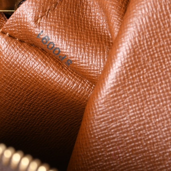極美品 LOUIS VUITTON ルイヴィトン パピヨン26 ハンドバッグ M51366 モノグラム ブラウン レザー ゴールド金具 旧型 中古 4a005790