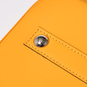 極美品 LOUIS VUITTON ルイヴィトン アルマ ハンドバッグ M52419 エピレザー タッシリイエロー シルバー金具 中古 4a005818