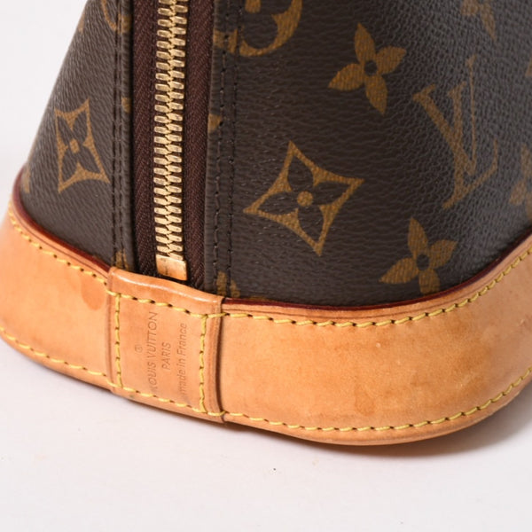 LOUIS VUITTON ルイヴィトン アルマBB 2WAY ハンドバッグ ショルダーバッグ M53152 ブラウン モノグラムキャンバス 良品 中古 4a005814
