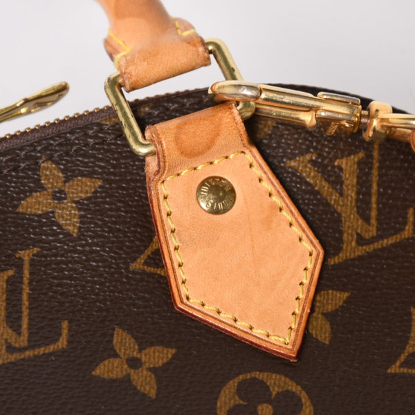 LOUIS VUITTON ルイヴィトン アルマBB 2WAY ハンドバッグ ショルダーバッグ M53152 ブラウン モノグラムキャンバス 良品 中古 4a005814