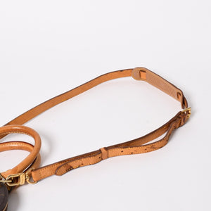 LOUIS VUITTON ルイヴィトン アルマBB 2WAY ハンドバッグ ショルダーバッグ M53152 ブラウン モノグラムキャンバス 良品 中古 4a005814
