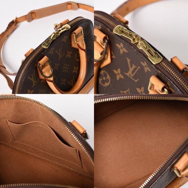 LOUIS VUITTON ルイヴィトン アルマBB 2WAY ハンドバッグ ショルダーバッグ M53152 ブラウン モノグラムキャンバス 良品 中古 4a005814