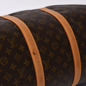 LOUIS VUITTON ルイヴィトン モノグラム キーポルバンドリエール50 ブラウン M41416 ボストンバッグ 美品 中古 4a000582