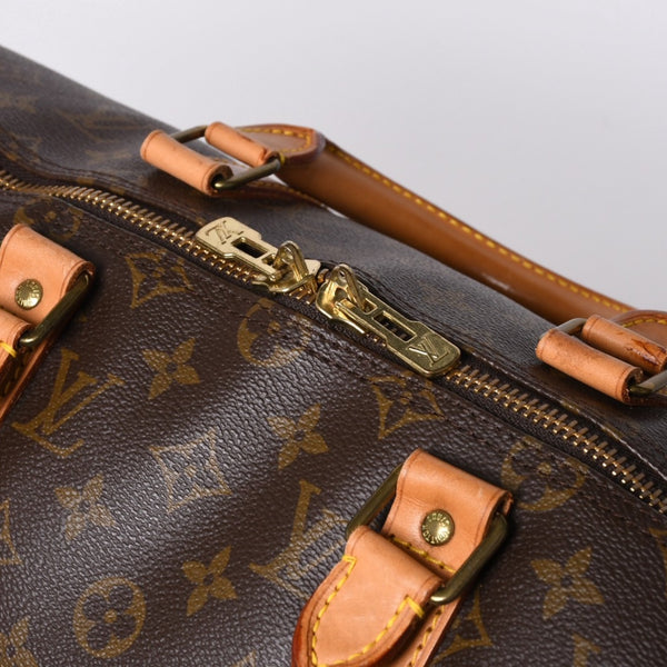 LOUIS VUITTON ルイヴィトン モノグラム キーポルバンドリエール50 ブラウン M41416 ボストンバッグ 美品 中古 4a000582