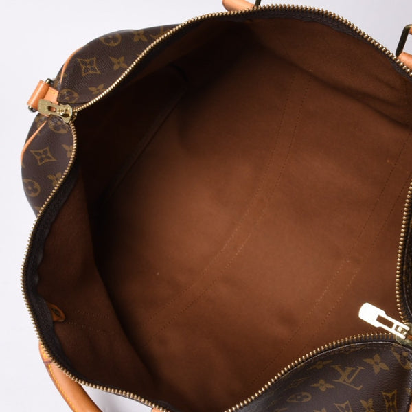 LOUIS VUITTON ルイヴィトン モノグラム キーポルバンドリエール50 ブラウン M41416 ボストンバッグ 美品 中古 4a000582