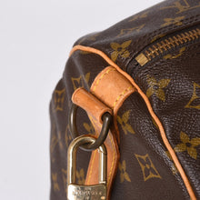 画像をギャラリービューアに読み込む, LOUIS VUITTON ルイヴィトン キーポルバンドリエール60 ボストンバッグ M41412 モノグラム PVC ヌメ革 ブラウン 美品 中古 4a000579