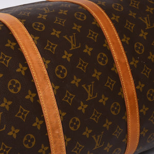 LOUIS VUITTON Keepall Bandouliere 60 Boston Bag M41412 Monogram PVC Tanned Leather Brown Good Condition Used 4a000579