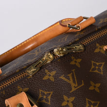 画像をギャラリービューアに読み込む, LOUIS VUITTON ルイヴィトン キーポルバンドリエール60 ボストンバッグ M41412 モノグラム PVC ヌメ革 ブラウン 美品 中古 4a000579