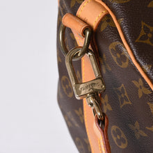 画像をギャラリービューアに読み込む, LOUIS VUITTON ルイヴィトン モノグラム キーポルバンドリエール50 ブラウン M41416 ボストンバッグ 美品 中古 4a000582