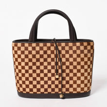 将图片加载到图库查看器中。 極美品 LOUIS VUITTON ルイヴィトン インパラ ハンドバッグ ハラコ ダミエソバージュ ブラウン ベージュ M92133 中古 4a005815