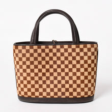 将图片加载到图库查看器中。 極美品 LOUIS VUITTON ルイヴィトン インパラ ハンドバッグ ハラコ ダミエソバージュ ブラウン ベージュ M92133 中古 4a005815