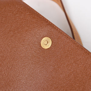 極美品 LOUIS VUITTON ルイヴィトン ミュゼットタンゴ ショルダーバック M51257 モノグラムキャンバス SP0091 ブラウン ゴールド金具 中古 4a005823