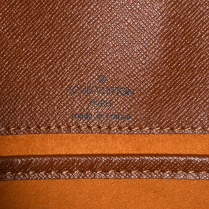極美品 LOUIS VUITTON ルイヴィトン ミュゼットタンゴ ショルダーバック M51257 モノグラムキャンバス SP0091 ブラウン ゴールド金具 中古 4a005823
