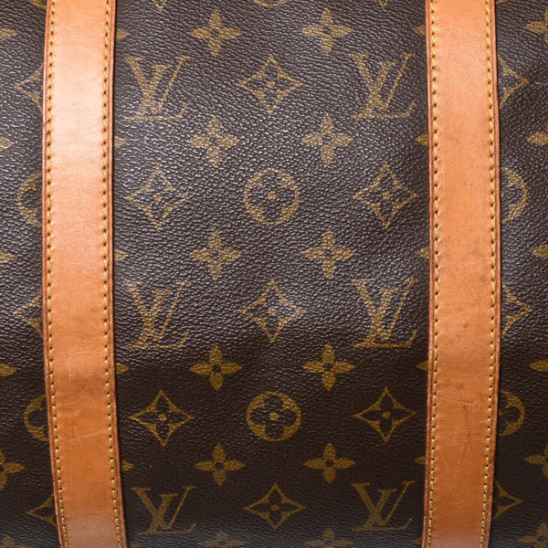 LOUIS VUITTON Monogram Keepall Bandouliere 50 Brown M41416 Boston Bag Good Condition Used 4a000582