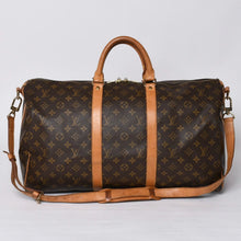 Load image into Gallery viewer, LOUIS VUITTON ルイヴィトン モノグラム キーポルバンドリエール50 ブラウン M41416 ボストンバッグ 美品 中古 4a000582