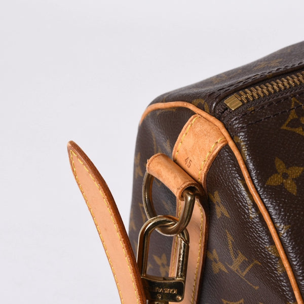 LOUIS VUITTON Keepall Bandouliere 45 Boston Bag M41418 Monogram Brown Gold Hardware Good Condition Used 4a000580